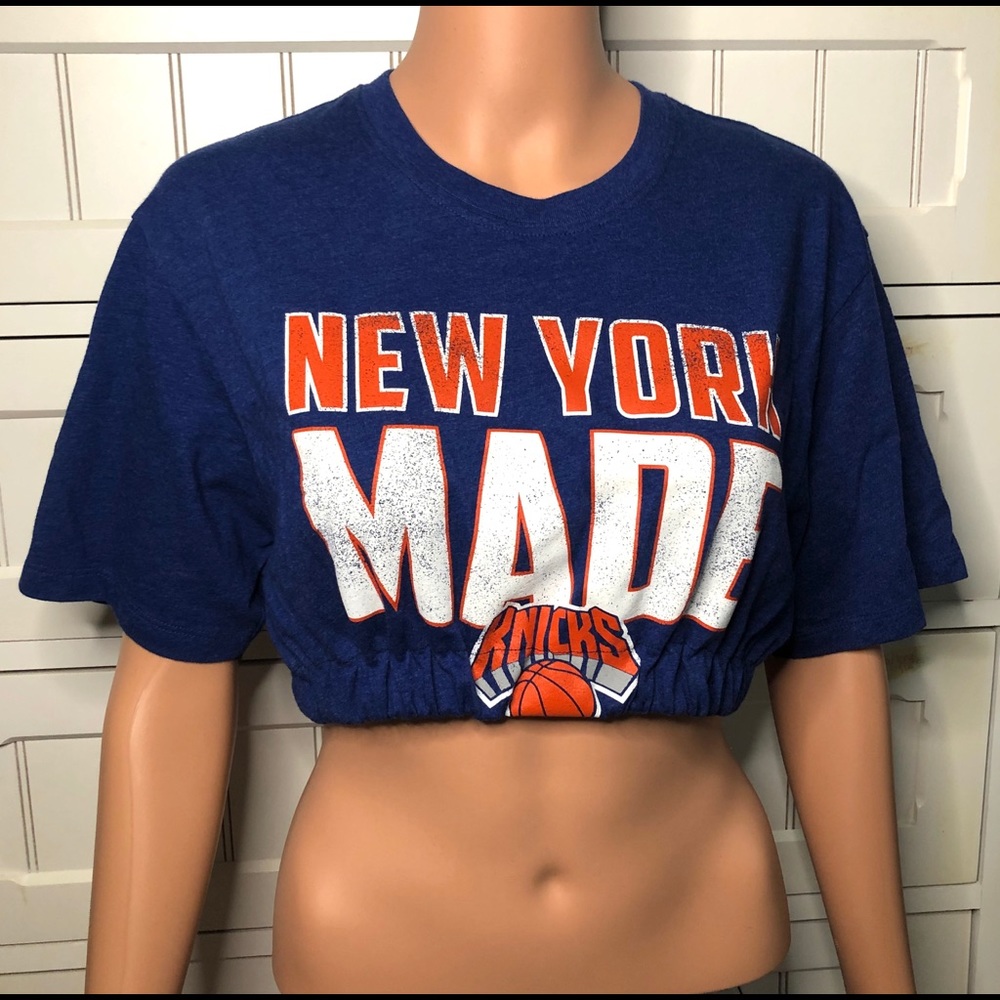 New York Knicks crop top